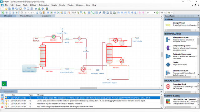 free chemical process simulation software