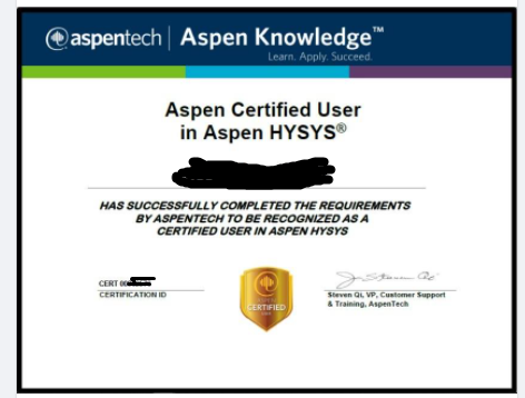 aspen hysys training